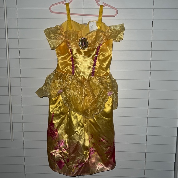 Authentic Disney Brand Belle Costume Beauty and the Beast 4-6X - Picture 5 of 7